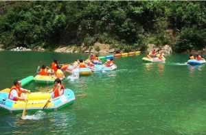 黃山天湖漂流 黃山天湖漂流
