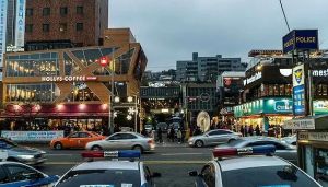 韓國梨泰院夜景