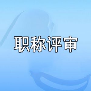 職稱評審 職稱評審