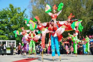 大柵欄五斗齋高蹺秧歌 大柵欄五斗齋高蹺秧歌