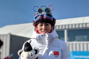 范可新冬奧會(huì)照片