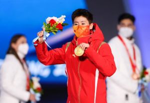 范可新300米比賽中摘銅牌