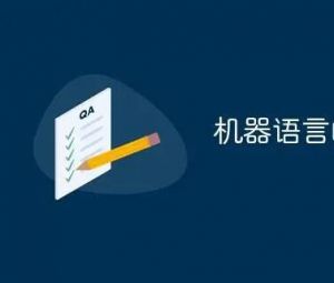 機(jī)器語言 機(jī)器語言