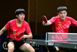 樊振東和王楚欽組合迎戰(zhàn)法國大小勒布倫兄弟 樊振東和王楚欽組合迎戰(zhàn)法國大小勒布倫兄弟