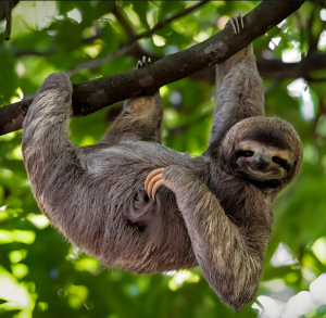 褐喉三趾樹懶 褐喉三趾樹懶