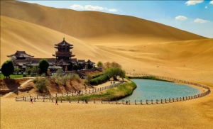 敦煌鳴沙山·月牙泉 敦煌鳴沙山·月牙泉