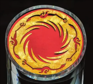 商周太陽神鳥金飾 商周太陽神鳥金飾